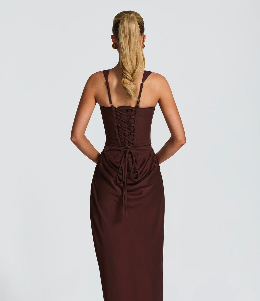 Vestido Carys Chocolate