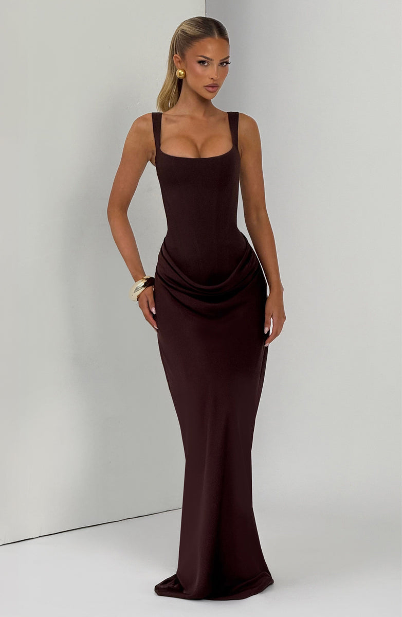 Vestido Carys Chocolate