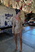 Vestido NYX Dorado