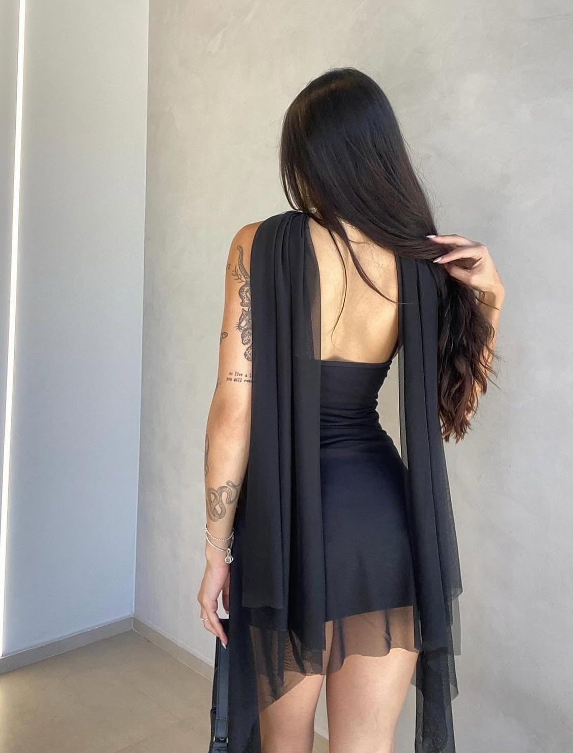 Vestido Menfis Negro