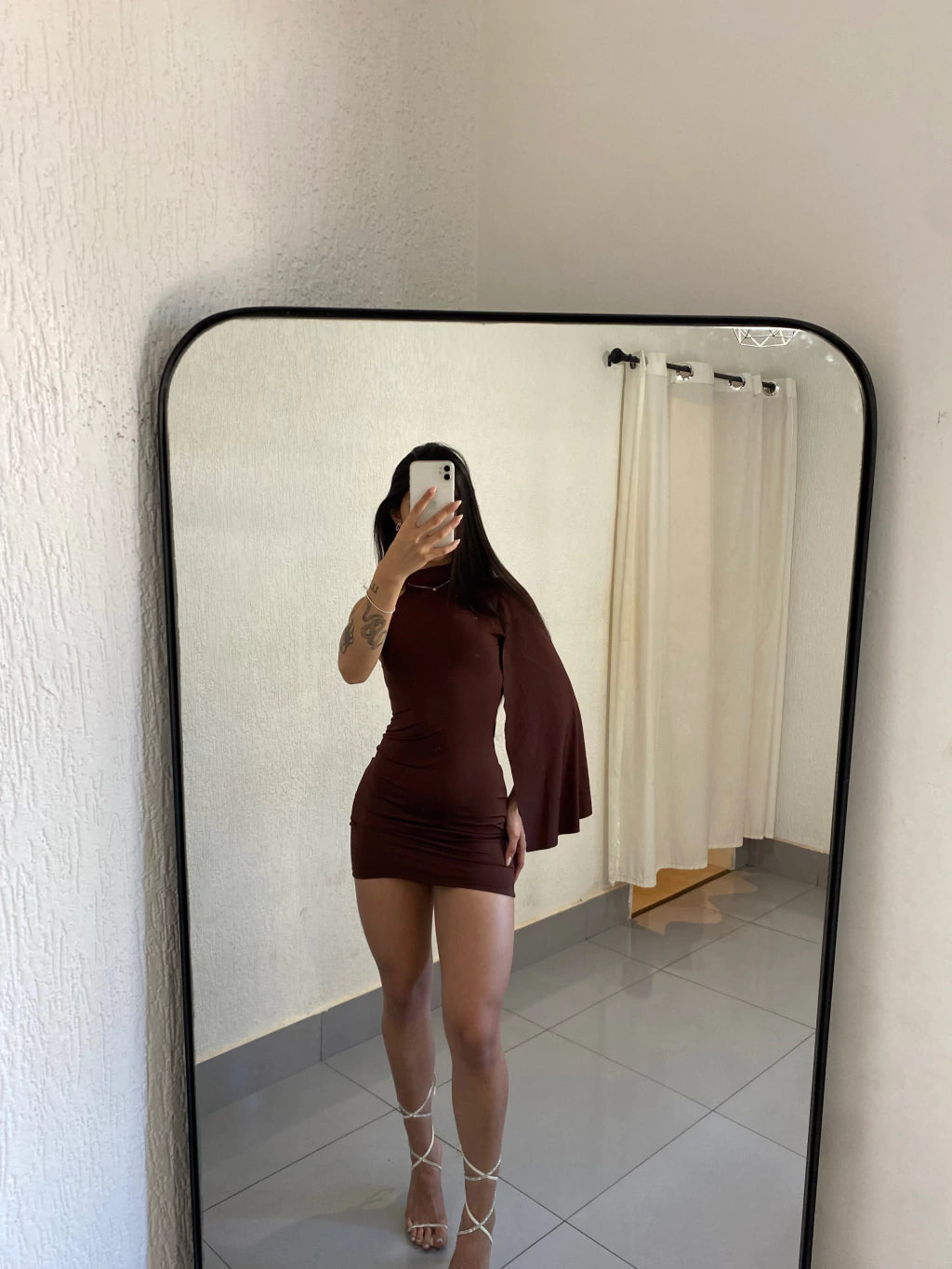 Vestido Edén chocolate