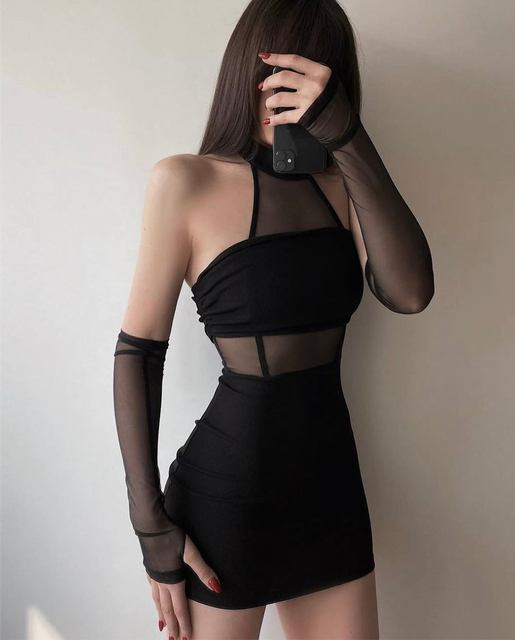 Vestido Gardenia Negro