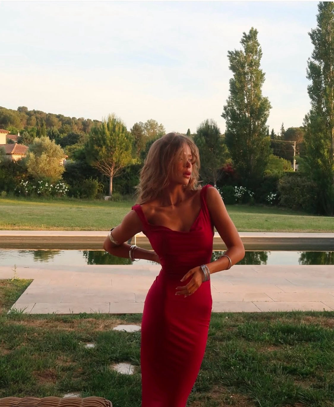 Vestido Alba Rojo