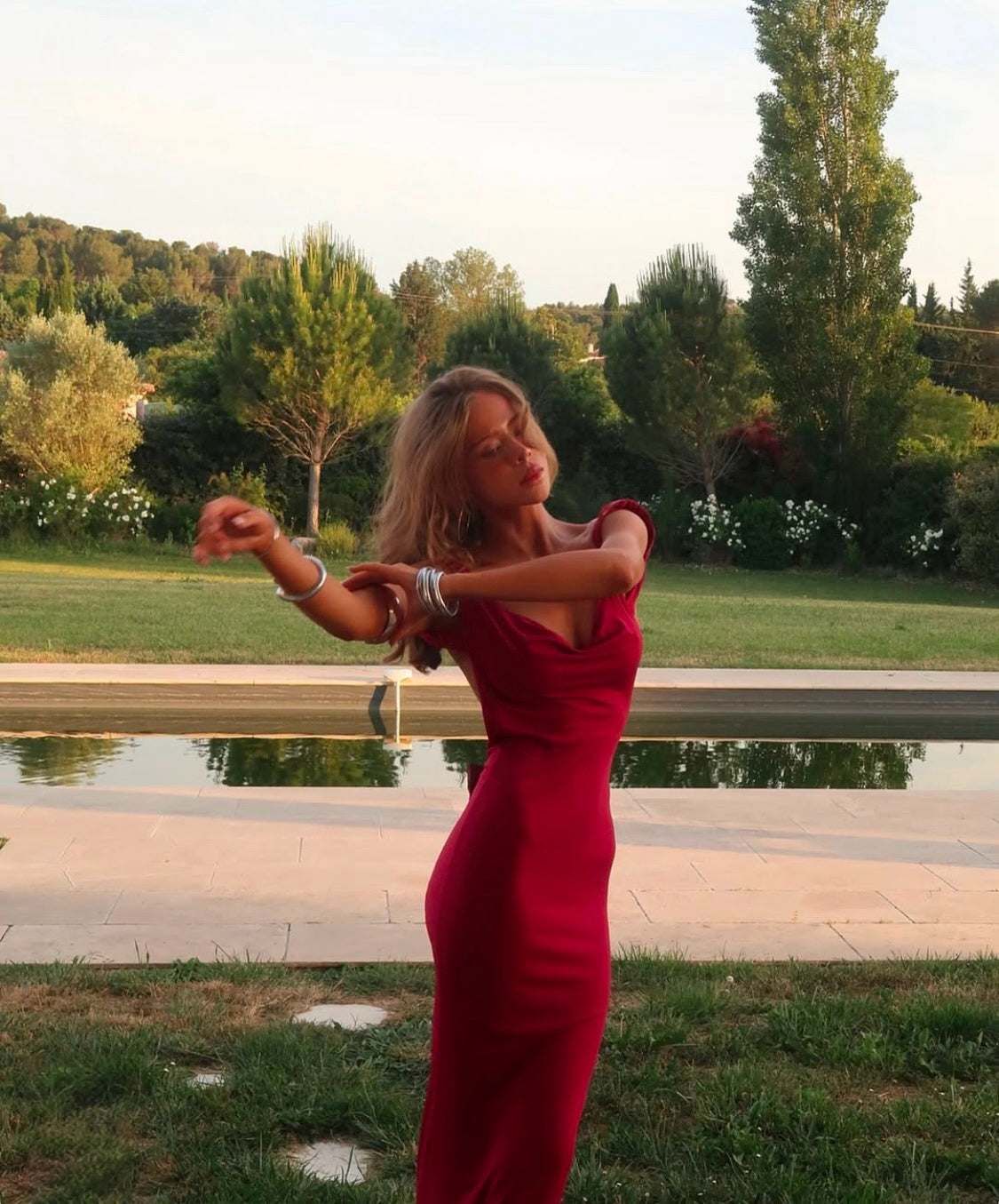 Vestido Alba Rojo