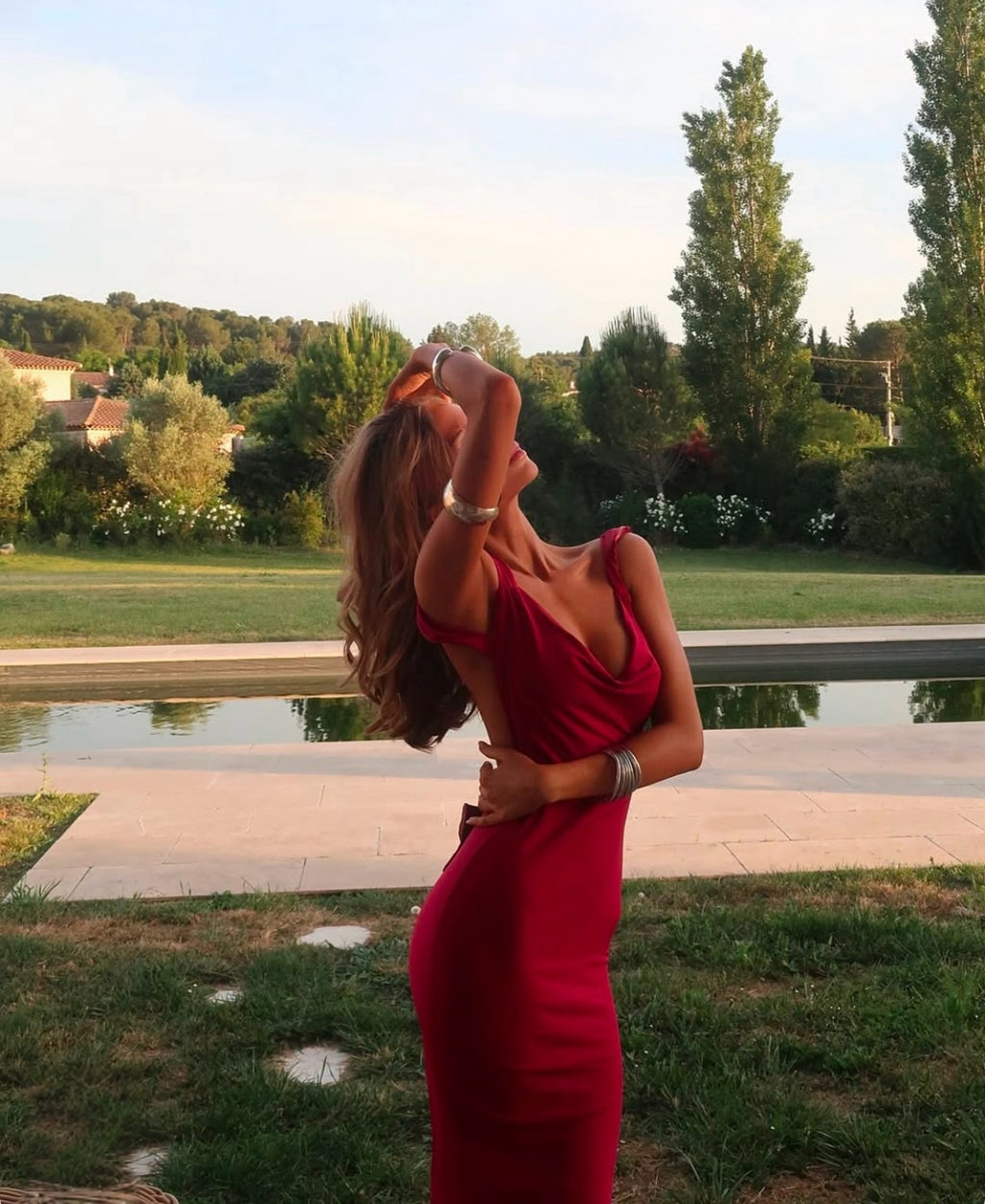 Vestido Alba Rojo