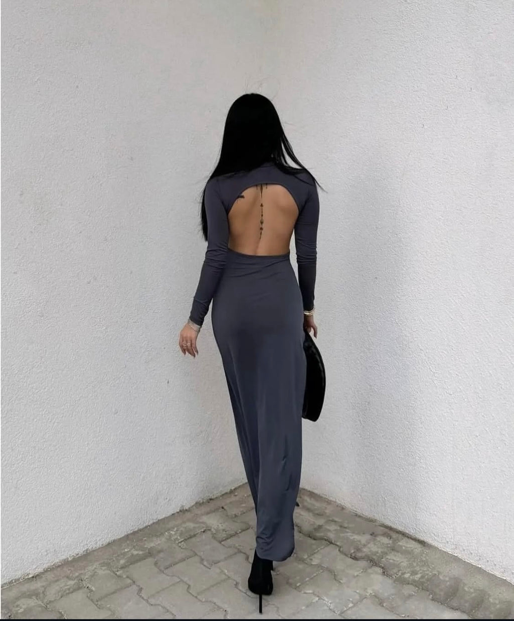 Vestido Eiden Gris