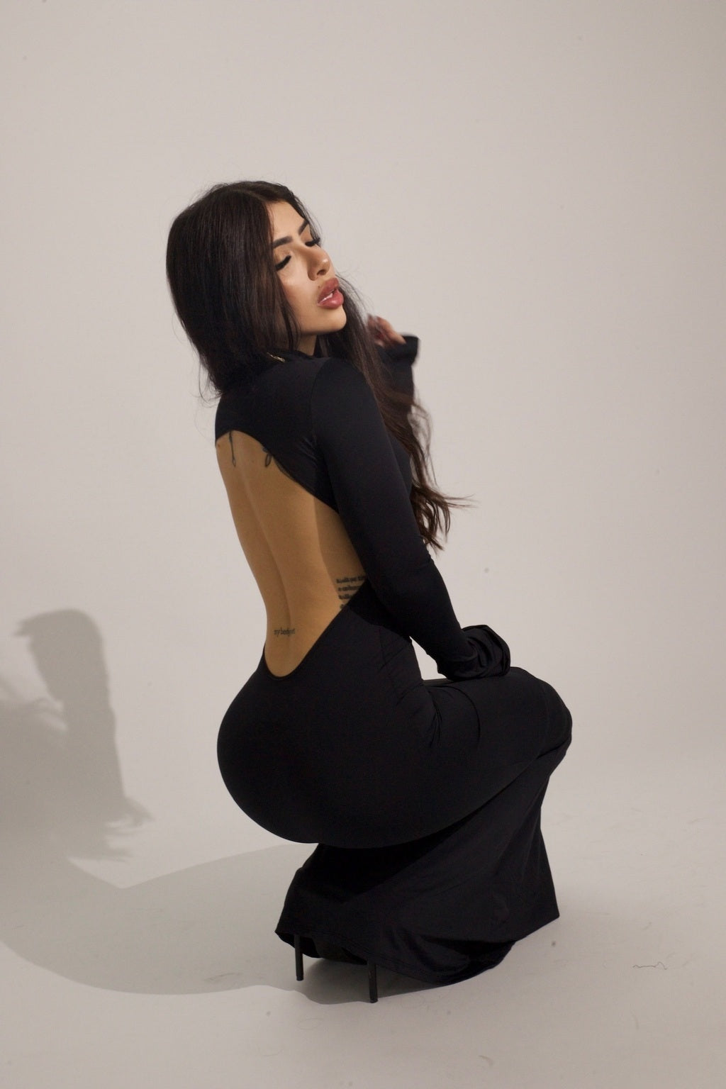 Vestido Nieve Negro