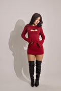 Vestido Belice Rojo Italiano
