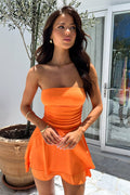 Vestido Peige Naranjo