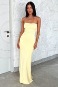 Vestido Rainy Amarillo Mant