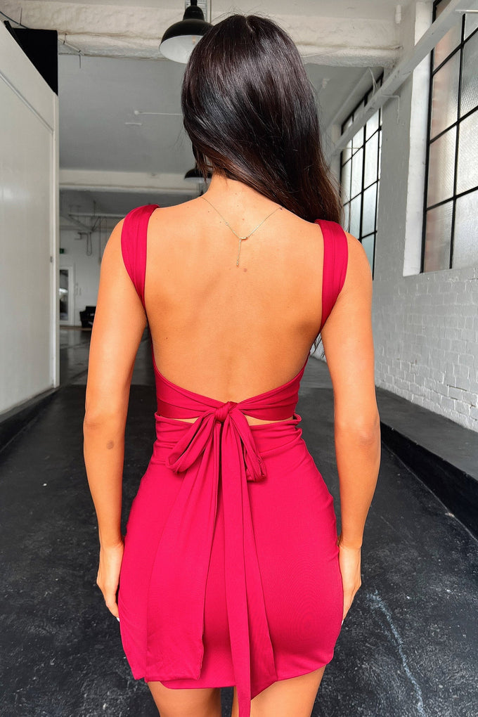 Vestido Deanna Rojo