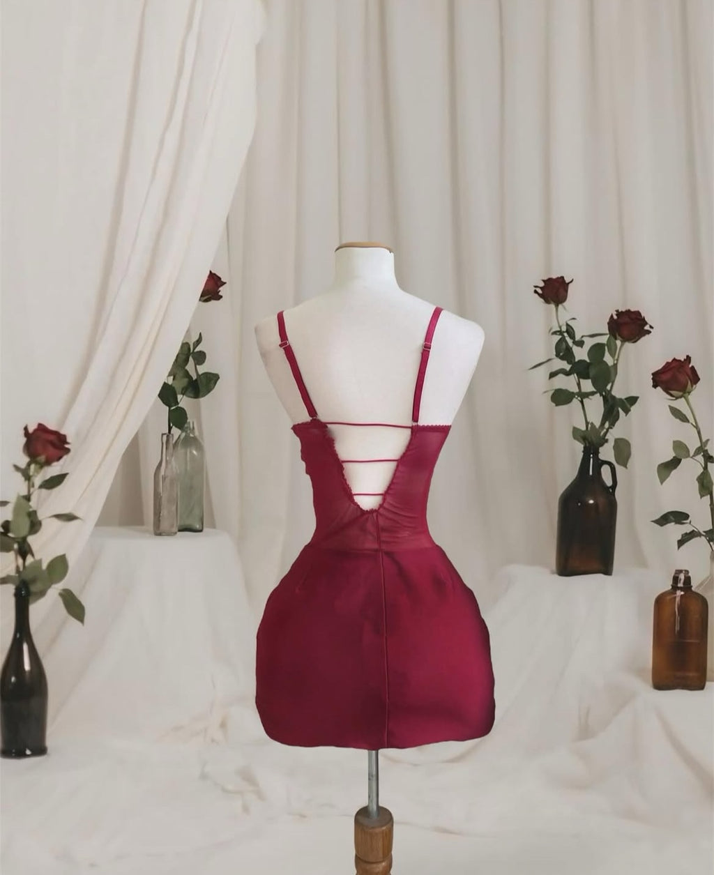 Vestido Paloma Mini Rojo