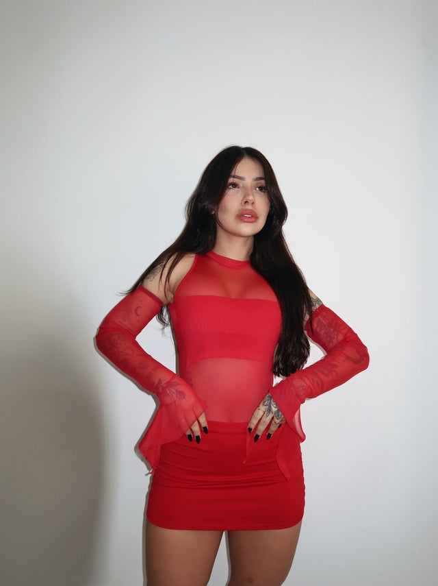 Vestido Kiana Rojo